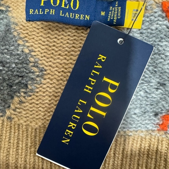 POLO RALPH LAUREN
Argyle Wool-Cashmere-Blend
Bralette Sz : M - Picture 10 of 12